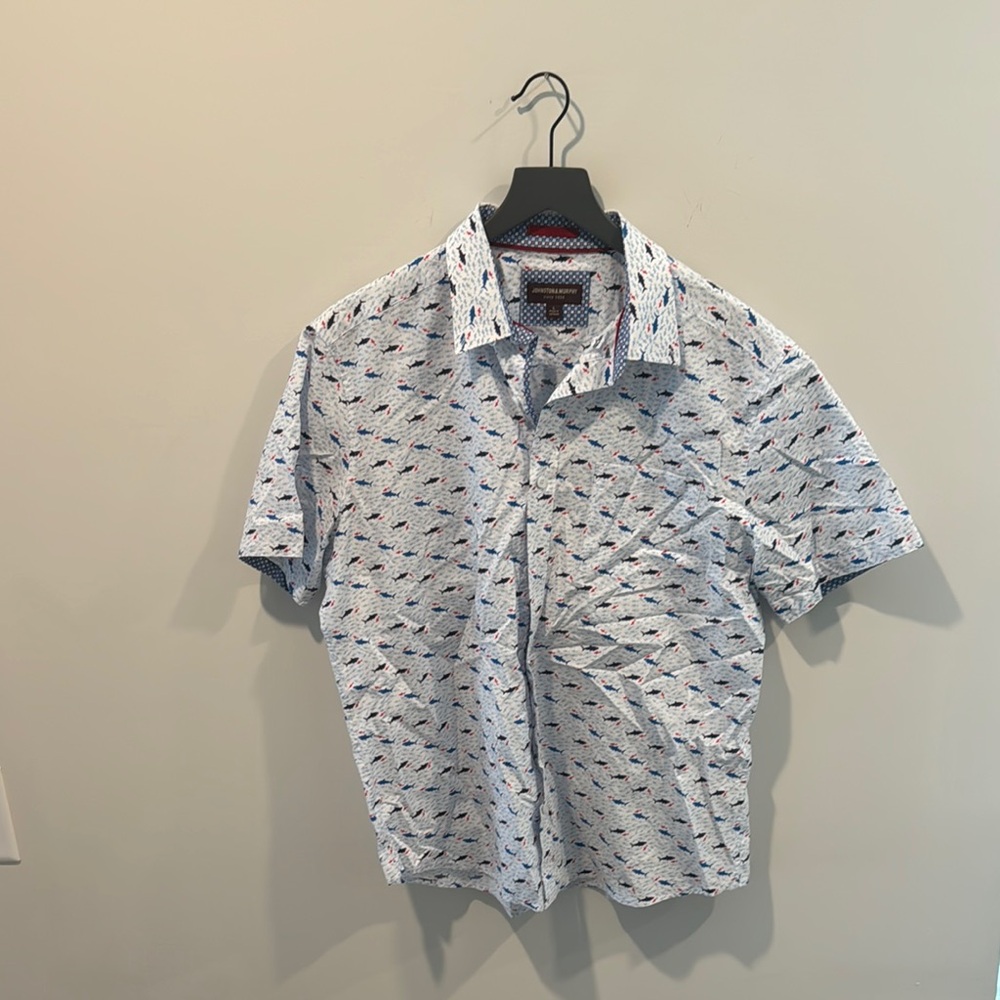 Johnson & Murphy Button down, worn once